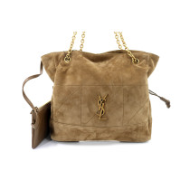 Saint Laurent Jamie Shopping Piccola Suede Golden Leaf