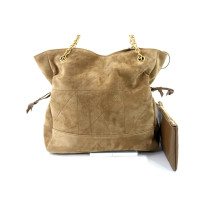 Saint Laurent Jamie Shopping Piccola Suede Golden Leaf