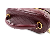 Saint Laurent Gaby Vanity Bag Pelle Bordeaux