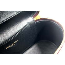 Saint Laurent Gaby Vanity Bag Pelle Bordeaux