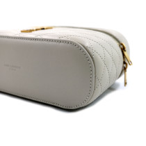 Saint Laurent Gaby Vanity Bag Pelle Bianca