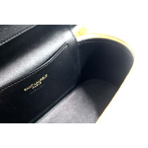 Saint Laurent Gaby Vanity Bag Pelle Bianca