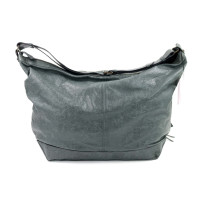 Balenciaga Courier XL Pelle D'Agnello Turchese Scuro