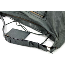 Balenciaga Courier XL Pelle D'Agnello Turchese Scuro