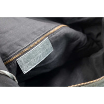 Balenciaga Courier XL Pelle D'Agnello Turchese Scuro