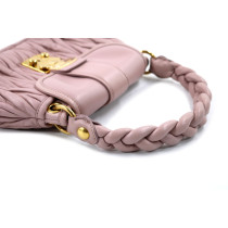 Miu Miu Pochette Pelle Matelassè Glicine