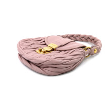 Miu Miu Pochette Pelle Matelassè Glicine