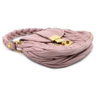 Miu Miu Pochette Pelle Matelassè Glicine