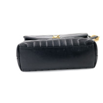 Saint Laurent Lou Lou Media Pelle Nera