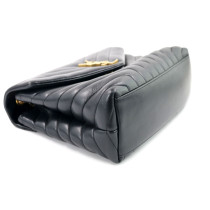 Saint Laurent Lou Lou Media Pelle Nera