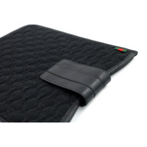 Gucci Porta Ipad Tessuto Nero