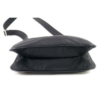 Prada Tracolla Tela Vela Nera