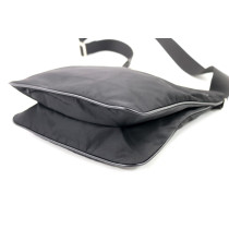 Prada Tracolla Tela Vela Nera