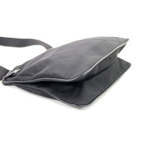 Prada Tracolla Tela Vela Nera