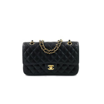 Chanel Classic Double Flap Pelle Nera