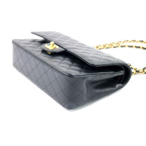 Chanel Classic Double Flap Pelle Nera