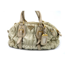 Prada Gauffre Nylon Bianco