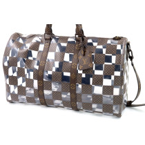 Louis Vuitton Keepall PVC Marrone
