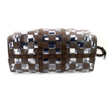 Louis Vuitton Keepall PVC Marrone