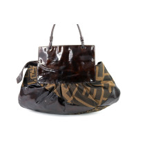 Fendi Tote Bag Vintage Zucca Marrone