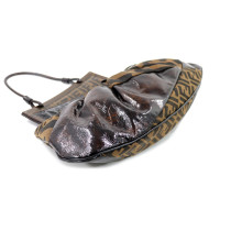Fendi Tote Bag Vintage Zucca Marrone