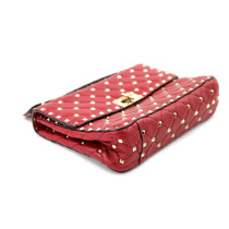 Valentino Spike Pelle Rossa