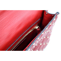 Valentino Spike Pelle Rossa
