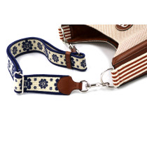 Valentino Tracolla Tessuto Marrone
