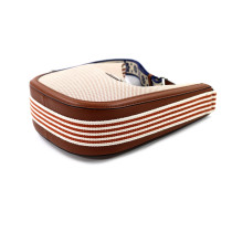 Valentino Tracolla Tessuto Marrone
