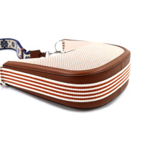 Valentino Tracolla Tessuto Marrone