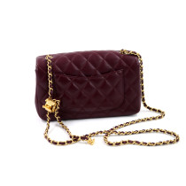 Chanel Rectangular Pelle Bordeaux