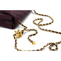 Chanel Rectangular Pelle Bordeaux