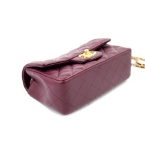 Chanel Rectangular Pelle Bordeaux