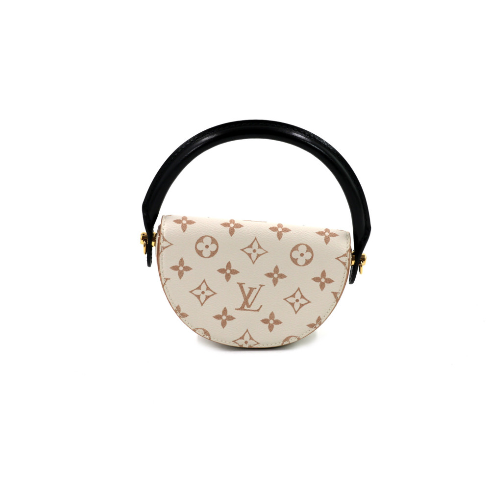 Louis Vuitton Pico Looping Pelle Bianca e Marrone