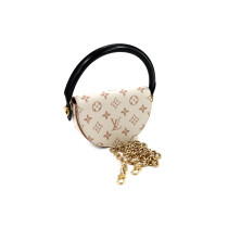 Louis Vuitton Pico Looping Pelle Bianca e Marrone