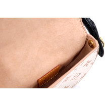Louis Vuitton Pico Looping Pelle Bianca e Marrone
