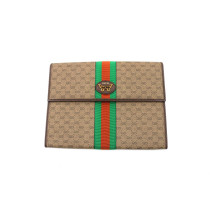 Gucci Bustina Pelle Marrone