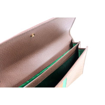 Gucci Bustina Pelle Marrone