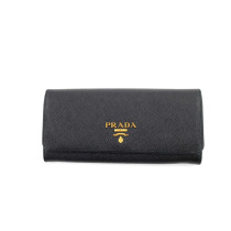 Prada Portafoglio Pelle Nera