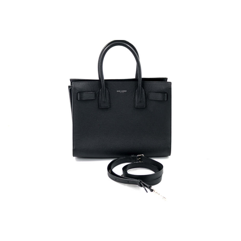 Saint Laurent Sac de Jour Pelle Nera