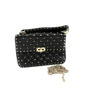 Valentino Spike Pelle Nera