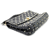 Valentino Spike Pelle Nera
