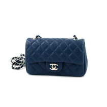 Chanel Rectangular Pelle Blu