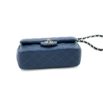 Chanel Rectangular Pelle Blu