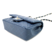 Chanel Rectangular Pelle Blu