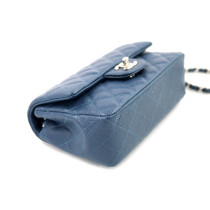 Chanel Rectangular Pelle Blu