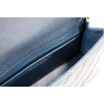 Chanel Rectangular Pelle Blu
