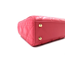Dior Lady Mini Pelle Rosa