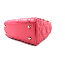 Dior Lady Mini Pelle Rosa
