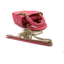 Dior Lady Mini Pelle Rosa